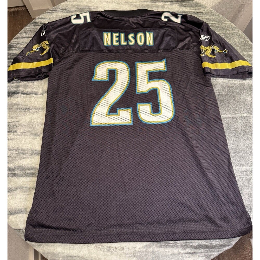 Authentic Reebok Men's Size XL Reggie Nelson Jacksonville Jaguars Jersey Vintage